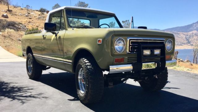 1978 International scout Terra, Scout II, Bronco 1978 International Harvester Scout Base Terra