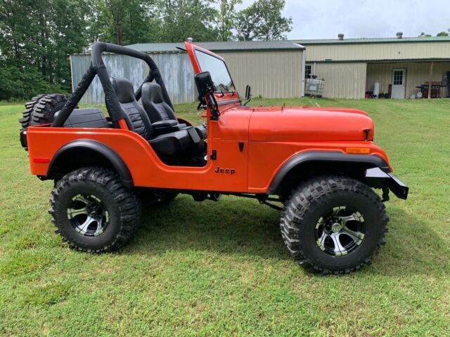1978 Jeep CJ-5 SUV Orange 4WD Manual 1978 Jeep CJ-5
