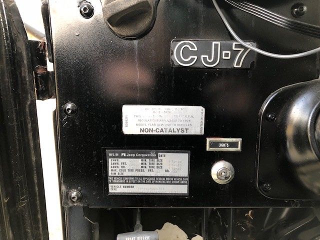 19780000 Jeep CJ Limited - photo 11