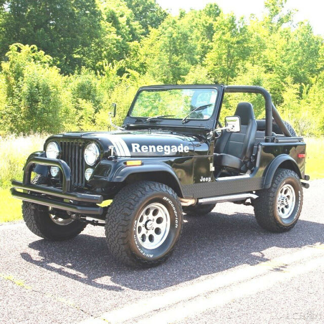 1978 Jeep CJ-7 Renegade Manual 4X4 SUV 1978 Jeep Renegade Jeep