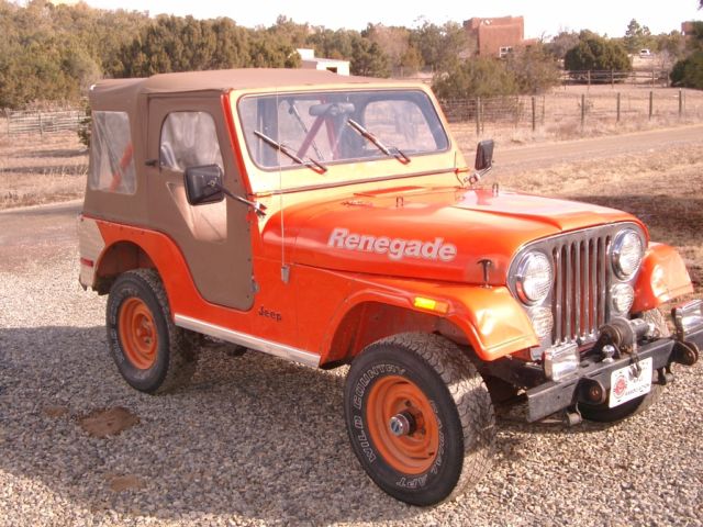 1978 Jeep CJ Renegade Orange - photo 2