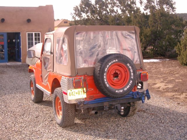1978 Jeep CJ Renegade Orange - photo 4