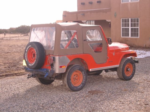 1978 Jeep CJ Renegade Orange - photo 5
