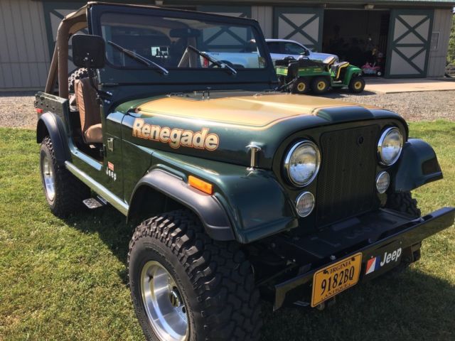 1978 jeep cj7 304 V8 3 speed- Rotisserie restored- Awesome condition! 1978 Jeep CJ Renegade