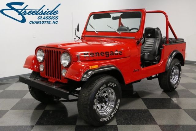 1978 Jeep CJ7 97886 Miles Autumn Red Jeep 304 V8 3 Speed Automatic 1978 Jeep CJ --