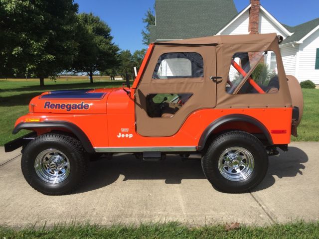 1978 JEEP RENEGADE CJ 5 V8 304 LEVI EDITION CJ5 1978 Jeep CJ