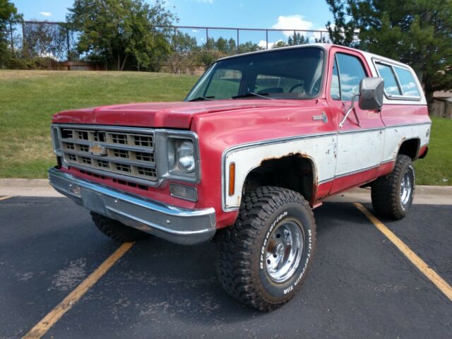1978 K5 PROJECT Blazer Cheyenne edition! SBC 400 Manual Trans Lifted NO RESERVE! 1978 Chevrolet Blazer K5 Cheyenne