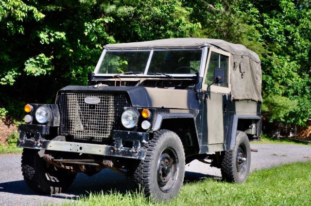 1978 Land Rover lightweight FFR Series III 1978 Land Rover Series III Black