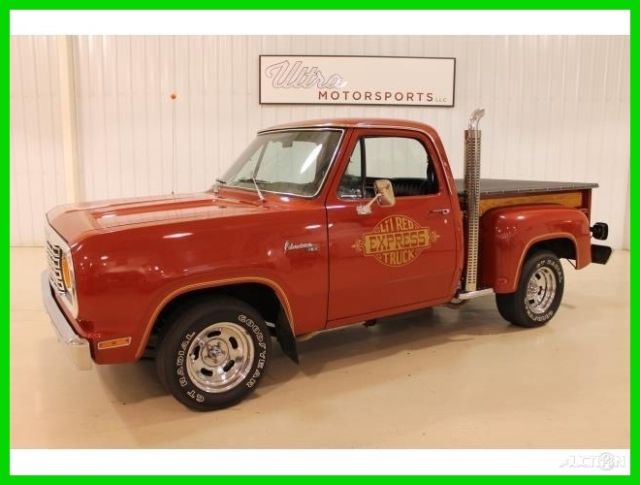 1978 Lil Red Express Used Automatic RWD 1978 Dodge Other Pickups Lil Red Express