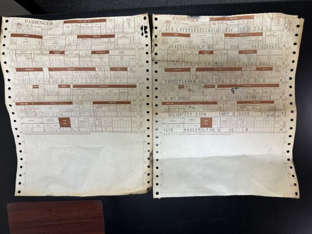 1978 Lincoln Mark Series V- 1 OWNER ORIGINAL CAR 400 V8 w/BUILD SHEET-NO RESERVE - photo 12