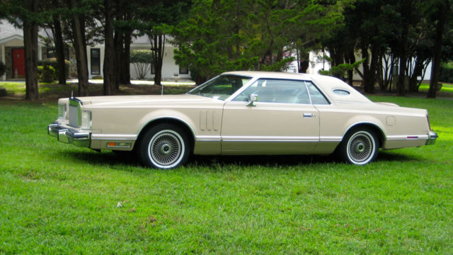 1978 LINCOLN CONTINENTAL MARKV CARTIER EDITION 35156 MILES NO RESERVE 1978 Lincoln Continental MarkV Cartier Edition