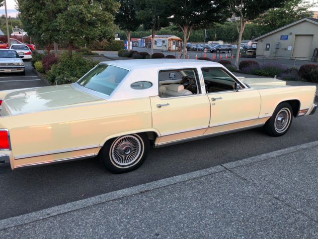 1978 Lincoln Continental Town Car 4 Door Upgraded 460 Engine Ford Classic EX+ 1978 Lincoln Continental