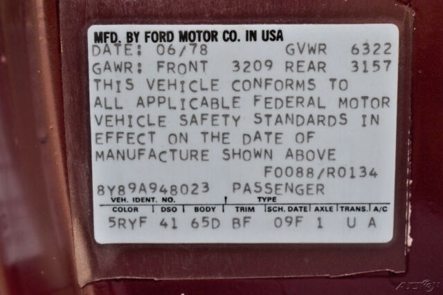 1978 Lincoln Mark V 460ci Auto A/C Fully Loaded - photo 13