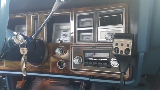 1978 Lincoln Mark Series Blue Leather - photo 12