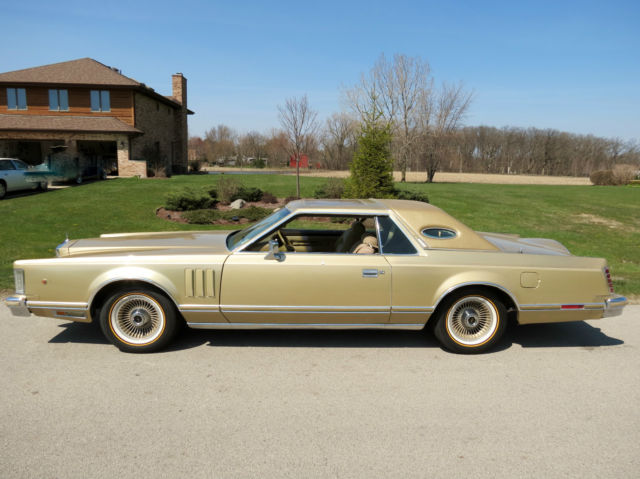 1978 LINCOLN MARK V DIAMOND JUBILEE 1978 Lincoln Mark Series MARK V DIAMOND JUBILEE
