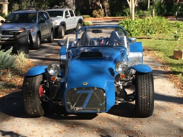 1978 Lotus Seven Aluminum and hand laid fibreglass