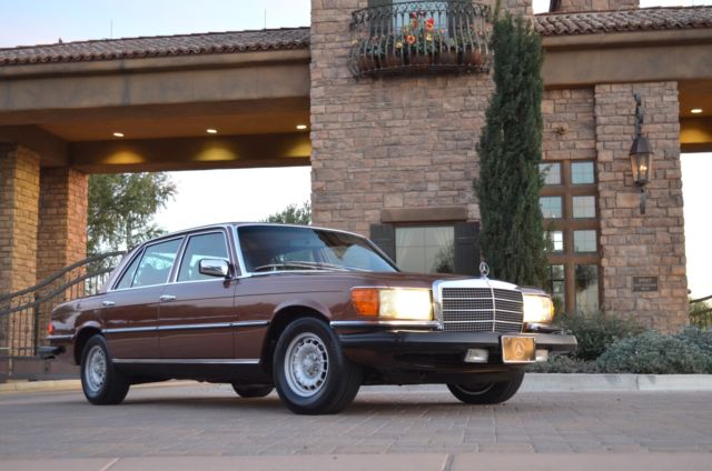 1978 Mercedes 450SEL 6.9 Sedan fully documented from new original car all books 1978 Mercedes-Benz 400-Series 6.9 450 SEL