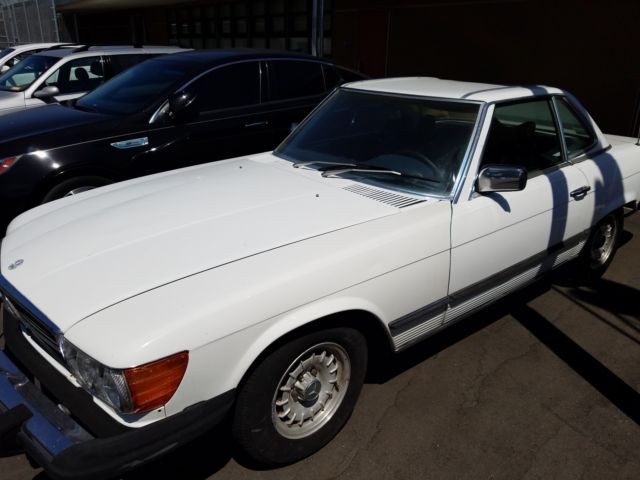 1978 Mercedes 450SL Convertible with Hardtop 1978 Mercedes-Benz SL-Class