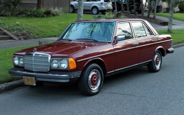 1978 Mercedes-Benz 240D, 137K MILES, 4-SPEED, AC, ALWAYS GARAGED AND SERVICED! 1977 Mercedes-Benz 200-Series