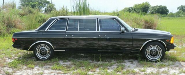 1978 Mercedes Benz 250 Lang Sedan LWB Taxi Limousine W123 1978 Mercedes-Benz 200-Series
