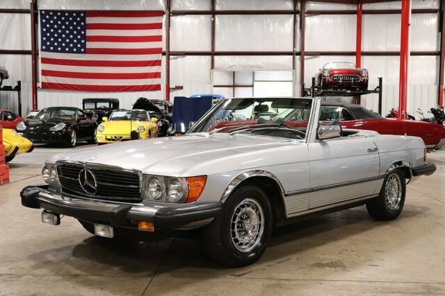 1978 Mercedes-Benz 450 SL 172477 Miles Astral Silver Convertible 4.5 Liter V8 A 1978 Mercedes-Benz SL-Class --