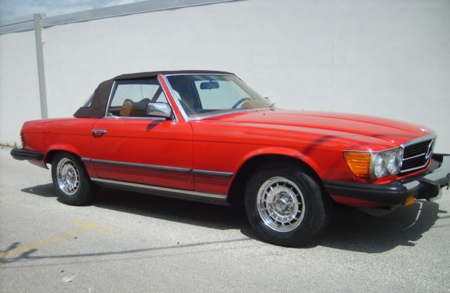 1978 MERCEDES BENZ 450 SL with 2-TOPS 1978 Mercedes-Benz SL-Class
