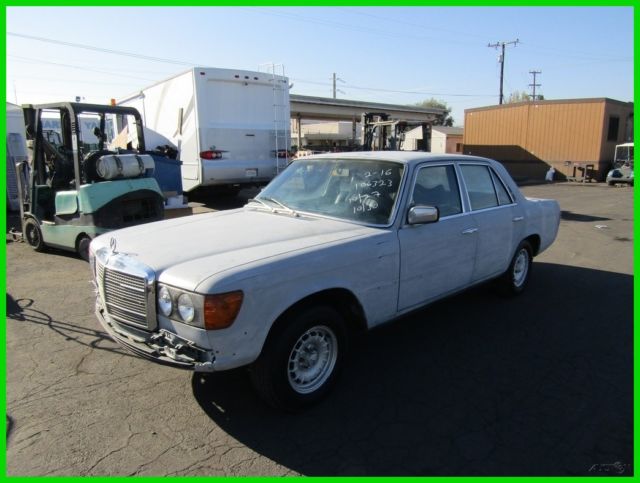 1978 Mercedes-Benz 450SEL 4-Door Sedan 6-Cylinder Gas NO RESERVE 1978 Mercedes-Benz 400-Series