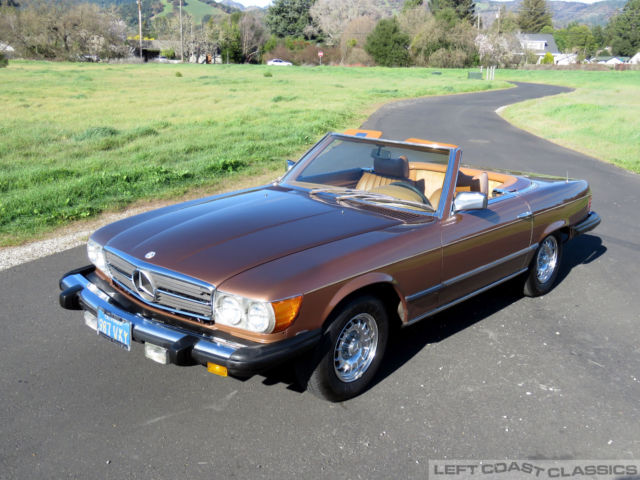 1978 Mercedes-Benz 450SL R107 Convertible Roadster ----- California Car 1978 Mercedes-Benz SL-Class 500