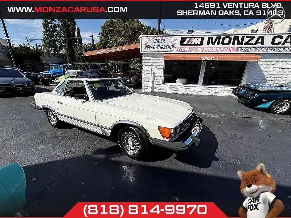 1978 Mercedes-Benz SL 450, White with 81,457 Miles available now! 1978 Mercedes-Benz SL-Class