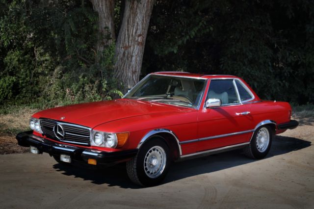 1978 Mercedes-Benz SL-Class 450SL 81,630 Miles Red Original! 1978 Mercedes-Benz SL-Class 450SL