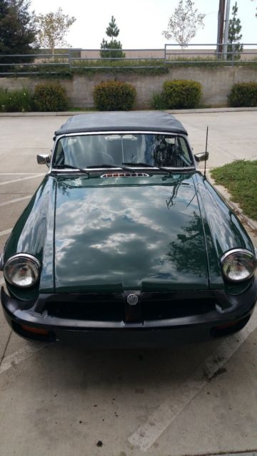 1978 MG MGB CONVERTIBLE - CAM, 4BBL, HEADER 1978 MG MGB 4 barrel sidedraft Weber