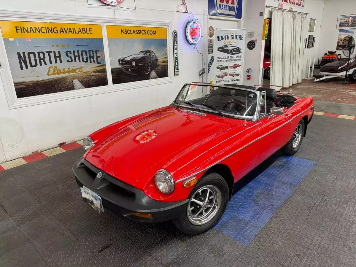 1978 MG MGB, Red with 47,586 Miles available now! 1978 MG MGB Fresh Restoration Convertible-SEE VIDEO