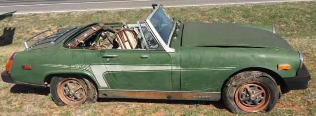 1978 MG MIDGET SPECIAL,FIELD FIND,91 CID ENGINE,TRANSMISSION,ORIGINAL PAINT!!!!! 1978 MG Midget SPECIAL