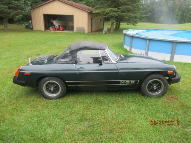 1978 MGB convertable runs good-great driver-body rust has been repaired. 1978 MG MGB