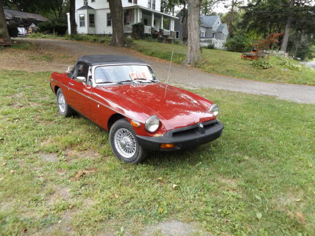 1978 MGB CONVERTIBLE LOW MILES FROM A LOCAL ESTATE CLEAN TOP DOWN FUN 1978 MG MGB MGB