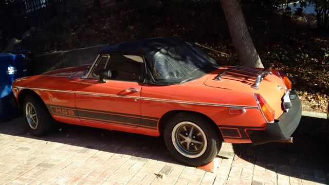 1978 MGB Roadster Convertible 1978 MG MGB