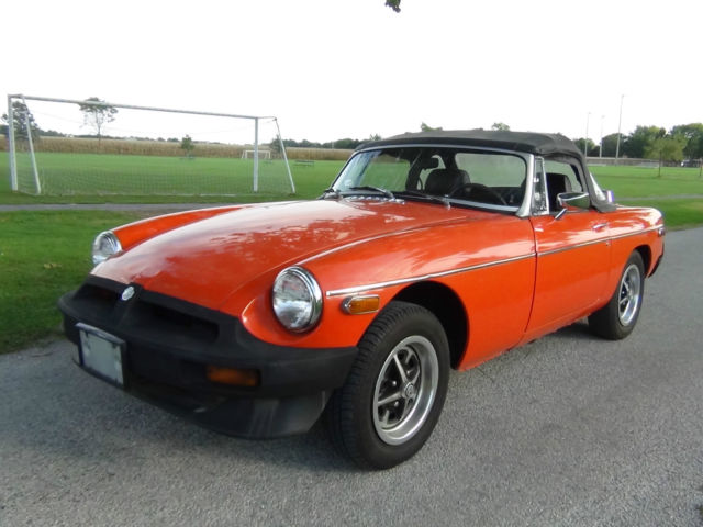 1978 MGB Roadster Rare Factory AC and Power Brakes, Clean, Runs Great, Michelins 1978 MG MGB