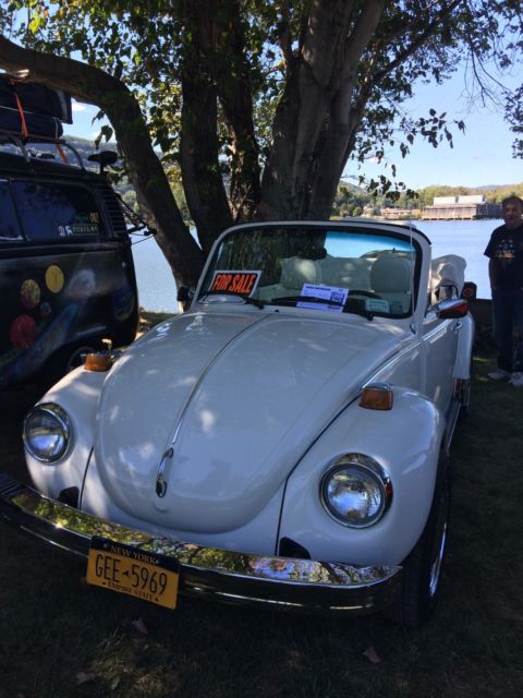 1978 near-mint, frame-on restored superwhite convertible 1978 Volkswagen Beetle - Classic Superbeetle Wolfsburg