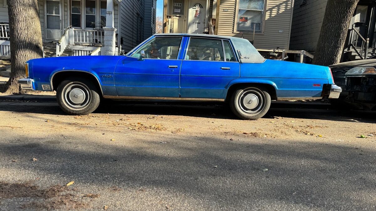 1978 Oldsmobile 98 Blue RWD Automatic regency 1978 Oldsmobile 98 regency