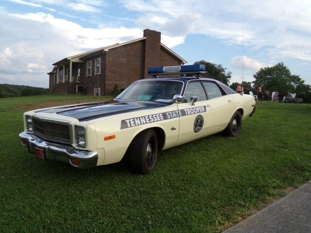 1978 Plymouth Fury Real Police car 1978 Plymouth Fury POLICE