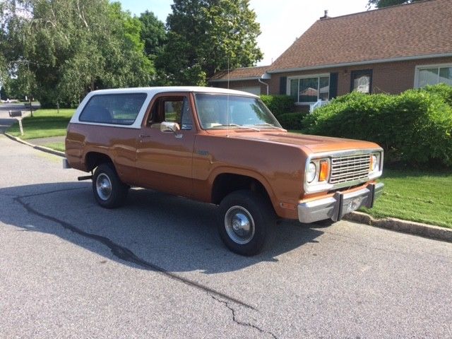 1978 PLYMOUTH TRAILDUSTER 4 X 4 1978 Plymouth Trailduster