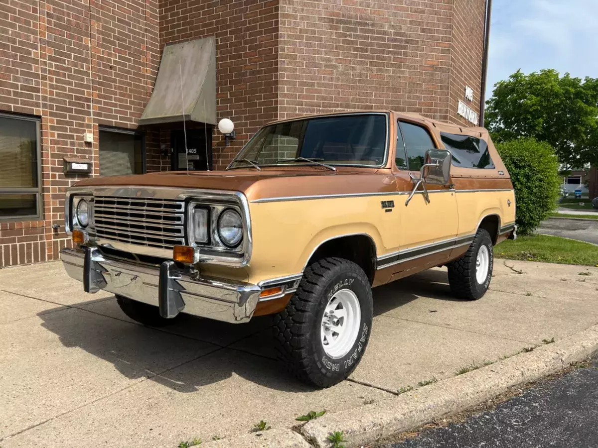 1978 Plymouth Trailduster 4x4 Air Conditioning Dodge Ramcharger 1976 1977 1979 1978 Plymouth Trailduster Sport - AC
