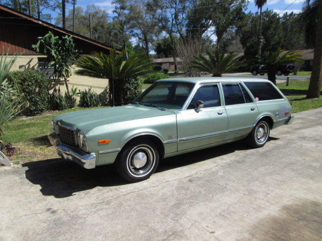 1978 Plymouth Volare wagon 78 NICE CLEAN DRIVER Florida solid F body longroof 1978 Plymouth Volare