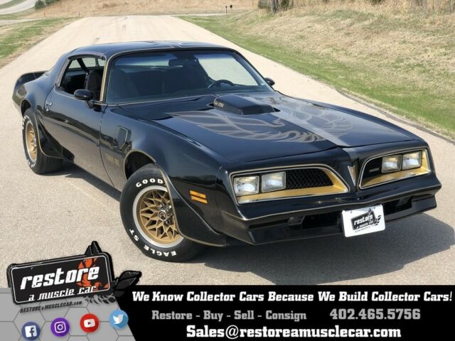 1978 Pontaic Trans AM SE, 6.6 Litre V8, 1 of 210, PHS, WS6, Fisher T-Tops 1978 Pontiac Trans Am SE, 6.6L V8, 1 of 210, PHS, WS6, Fisher T-Tops