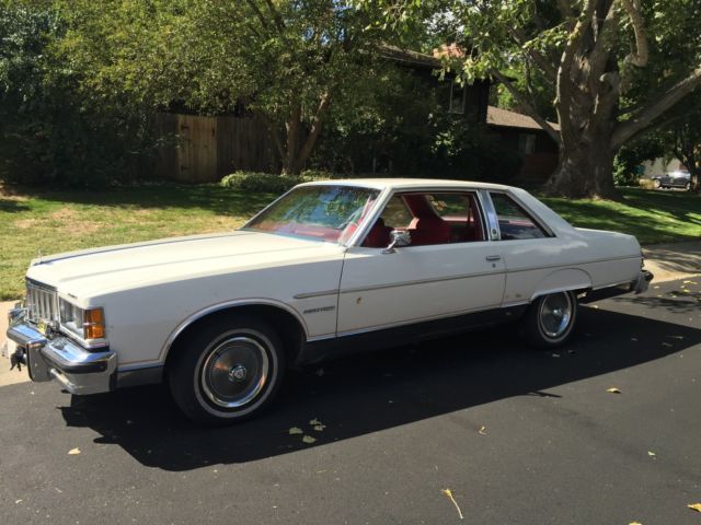 1978 Pontiac Bonneville- Rebuilt Oldsmobile 350cid engine 1978 Pontiac Bonneville