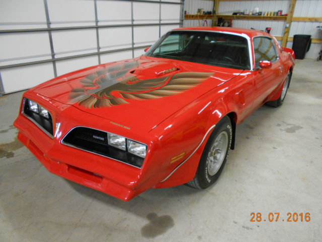 1978 Pontiac Firebird Trans Am Coupe 2-Door 6.6L WS6 1978 Pontiac Firebird WS6