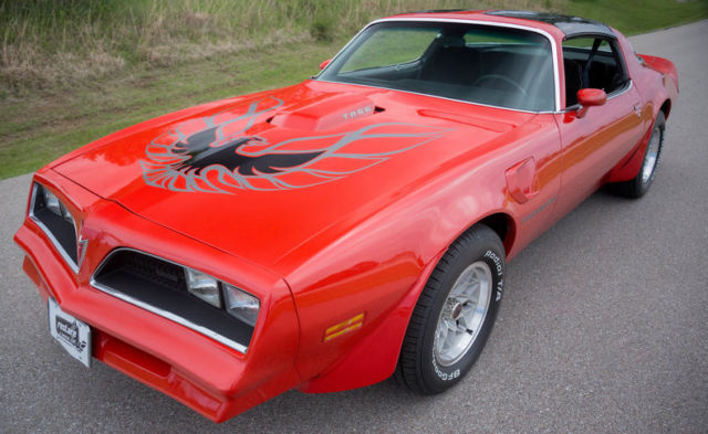 1978 Pontiac Trans Am 110593 Miles Mayan Red Coupe 400 Pontiac 6.6 Liter 3 Spee 1978 Pontiac Trans Am --