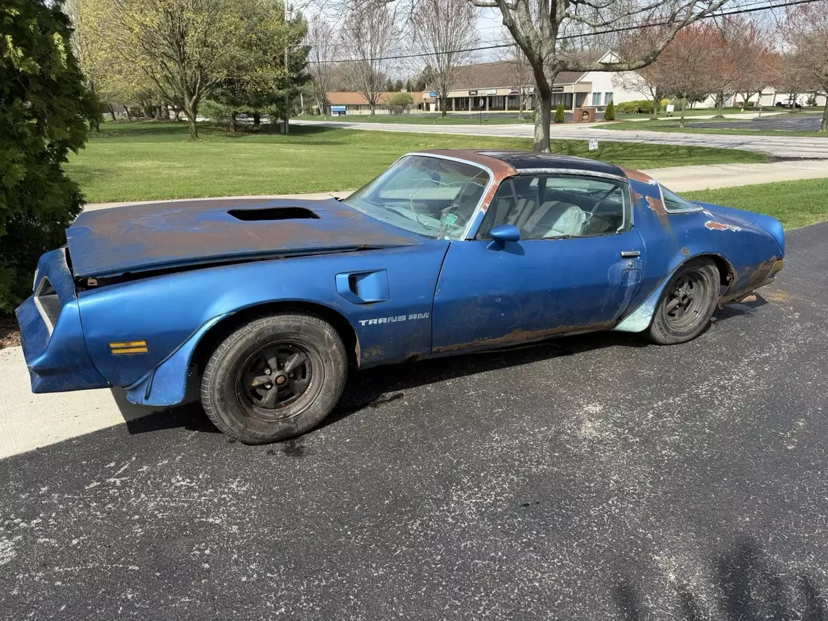 1978 Pontiac Trans Am 400 6.6 Auto Martinique Blue T-tops 1978 Pontiac Trans Am