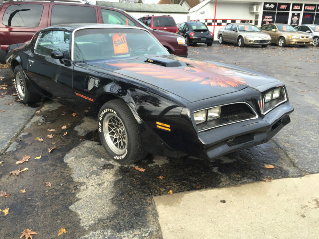 1978 Pontiac Trans Am, Black 1978 Pontiac Trans Am Coupe, 2dr