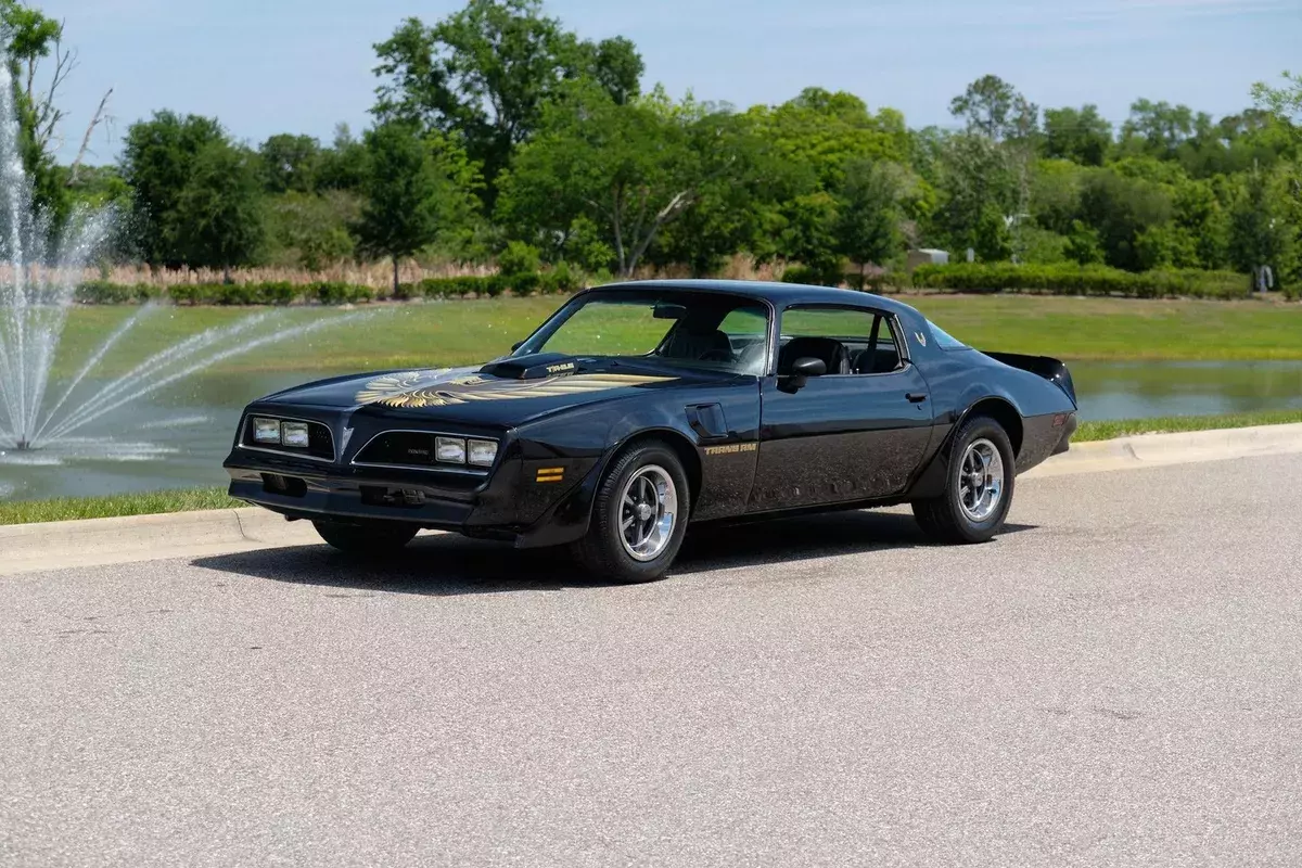 1978 Pontiac Trans Am Built 455 Engine and Build Sheet